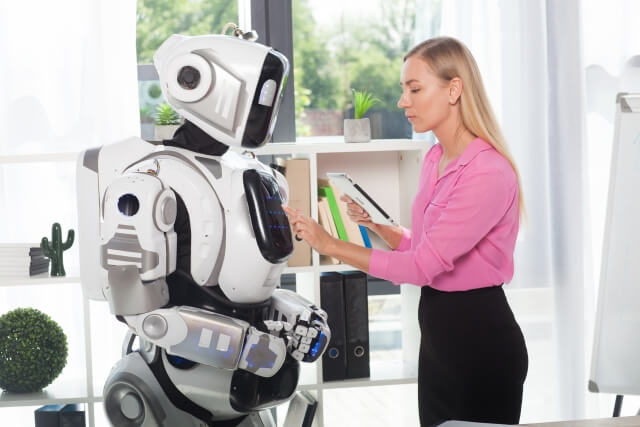 ロボットろ女性⑩